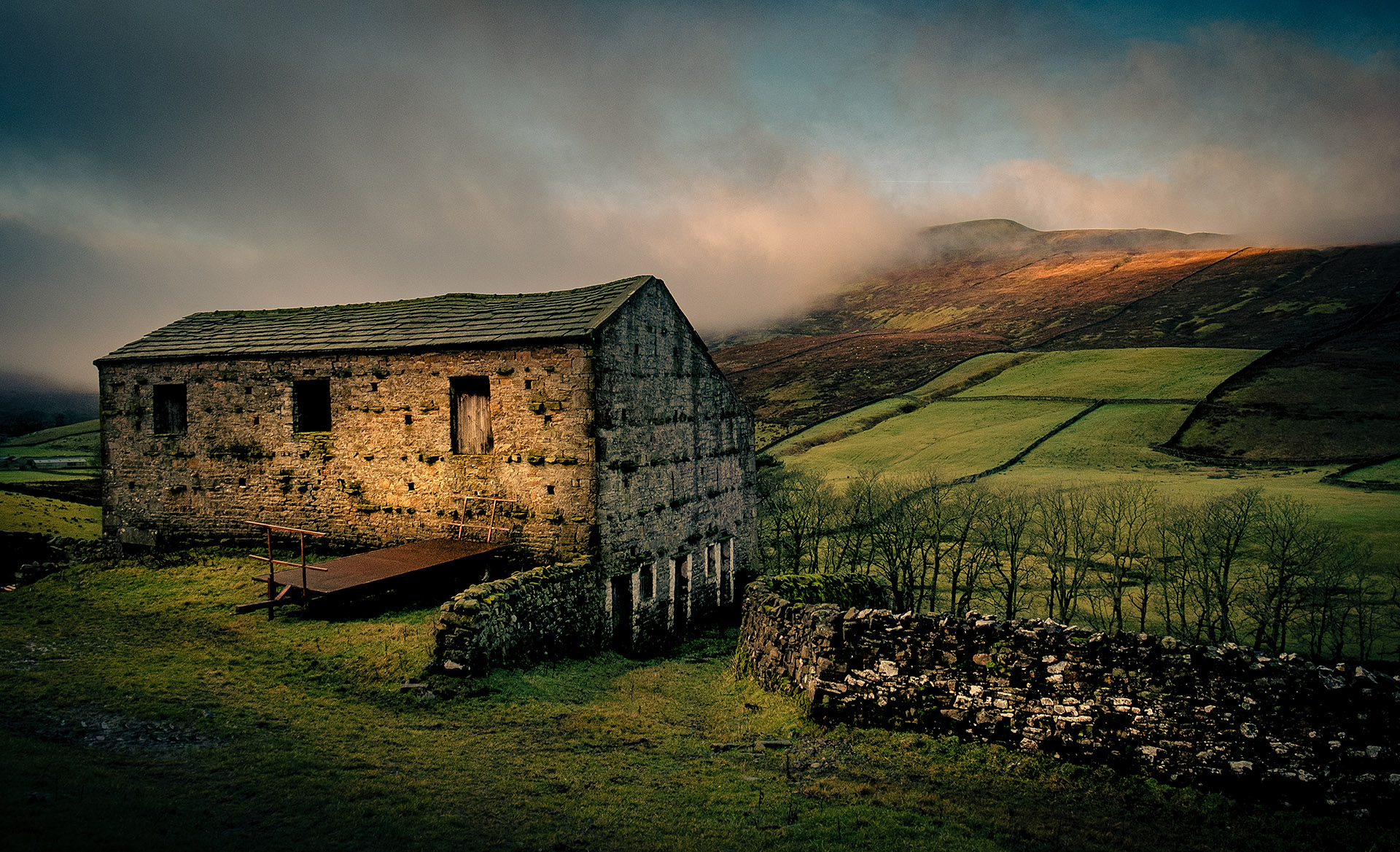 Yorkshire dales Barn